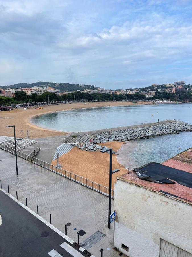 Apartamento Aquamarine Sant Feliu En La Playa Con Patio Sant Feliu de Guíxols Exterior foto